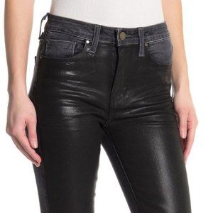 FIDELITY DENIM Gwen High Rise Coated Skinny Jeans